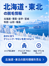 北海道・東北の脱毛情報