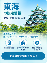 東海の脱毛情報