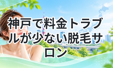 神戸で料金トラブルが少ない脱毛サロン